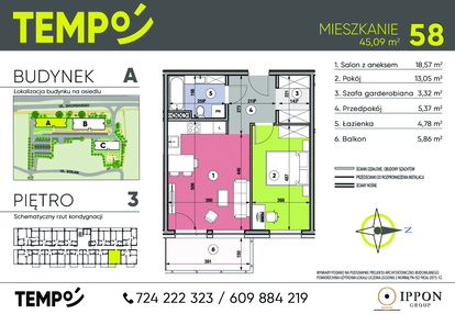 Mieszkanie w inwestycji: Osiedle TEMPO