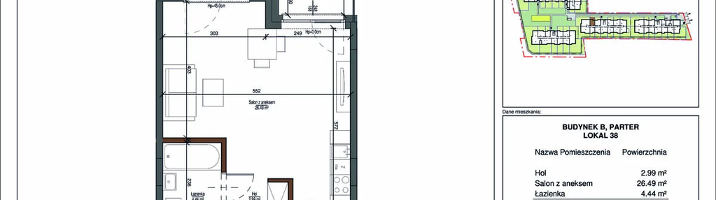 Mieszkanie w inwestycji: Aura Mokotów II