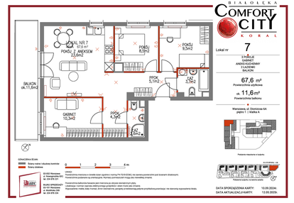 Mieszkanie w inwestycji: Comfort City Koral
