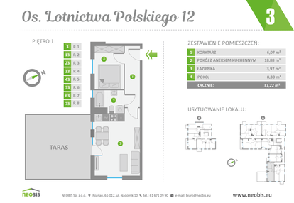 Mieszkanie w inwestycji: Os. Lotnictwa Polskiego 12