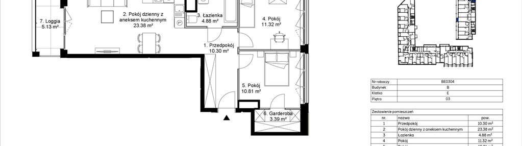 Mieszkanie w inwestycji: Awangarda Mogilska