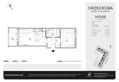 Mieszkanie w inwestycji: Orzechowa