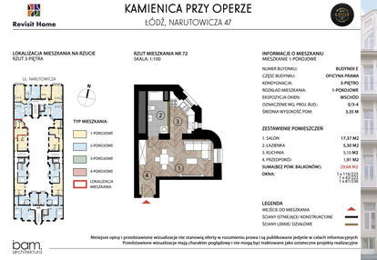 Mieszkanie w inwestycji: Kamienica przy Operze