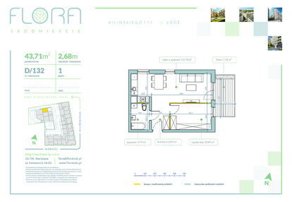 Mieszkanie w inwestycji: Flora Śródmieście