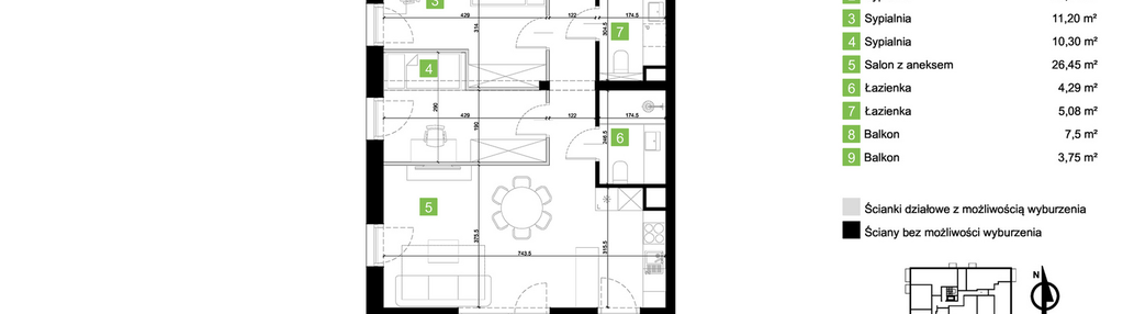Mieszkanie w inwestycji: Nowa Częstochowa Mościckiego