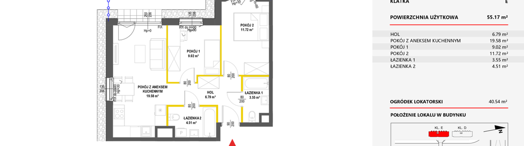 Mieszkanie w inwestycji: Miasteczko Nova Fala 2