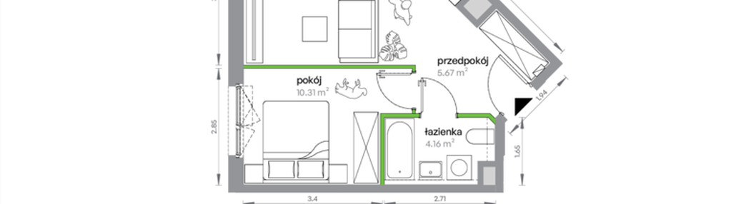 Mieszkanie w inwestycji: M Bemowo