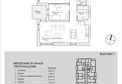 Mieszkanie w inwestycji: Francuska Park IX