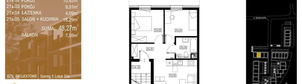 Mieszkanie w inwestycji: Budziwojska 3