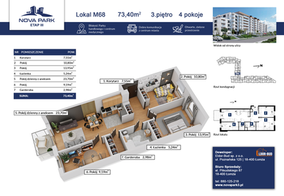 Mieszkanie w inwestycji: Nova Park etap III