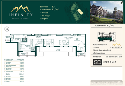 Mieszkanie w inwestycji: Infinity Mountain Resort