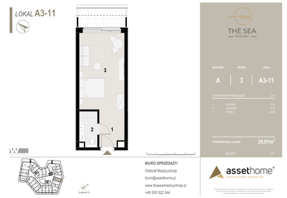 Mieszkanie w inwestycji: The Sea Resort Międzyzdroje