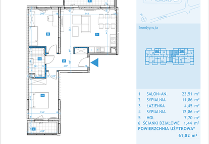 Mieszkanie w inwestycji: Osiedle Botaników etap E