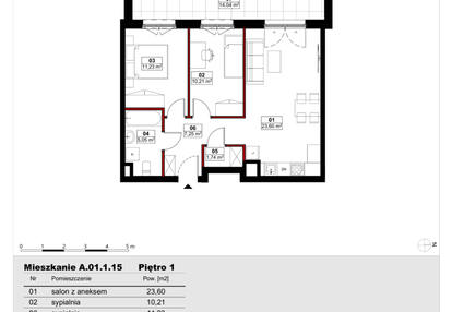 Mieszkanie w inwestycji: Skwer Witosa