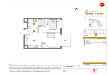 Mieszkanie w inwestycji: Apartamenty Beethovena etap 2