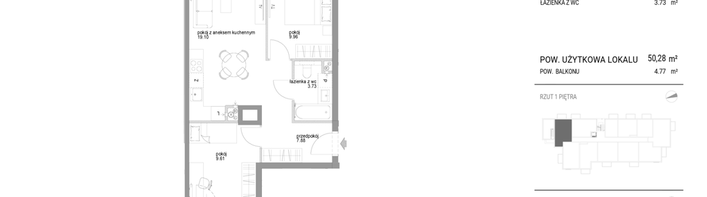 Mieszkanie w inwestycji: Kamienice Pruszczańskie