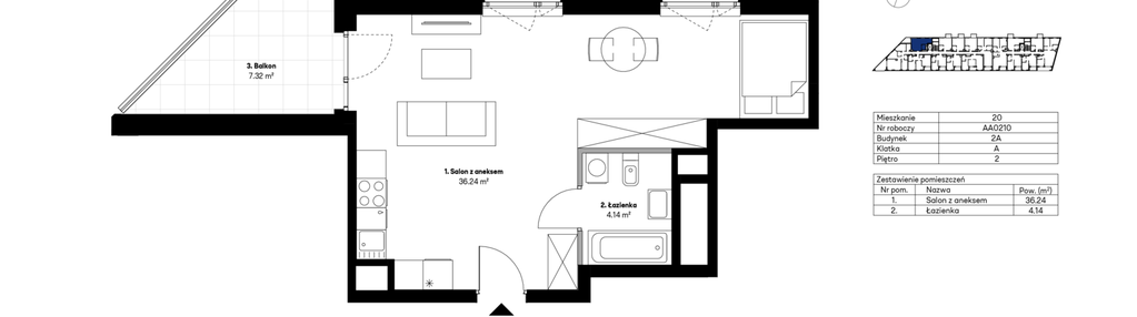 Mieszkanie w inwestycji: NU2 Warszawa Wola - apartamenty wykończone pod klucz
