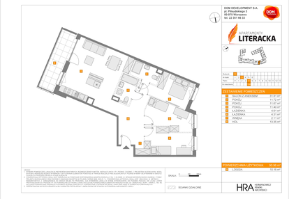 Mieszkanie w inwestycji: Apartamenty Literacka etap 2.2