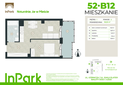 Mieszkanie w inwestycji: InPark