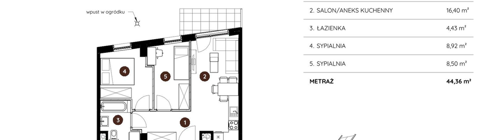 Mieszkanie w inwestycji: Murapol RiverSide