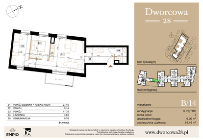 Mieszkanie w inwestycji: Dworcowa 28