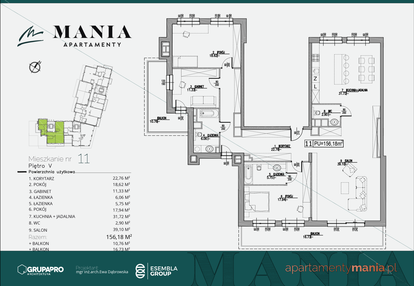 Mieszkanie w inwestycji: MANIA Apartamenty