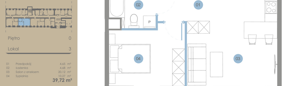 Mieszkanie w inwestycji: Oficyna - Apartamenty Inwestycyjne Apart Hotel