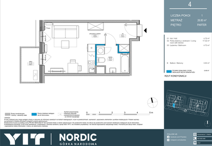 Mieszkanie w inwestycji: Nordic Górka Narodowa