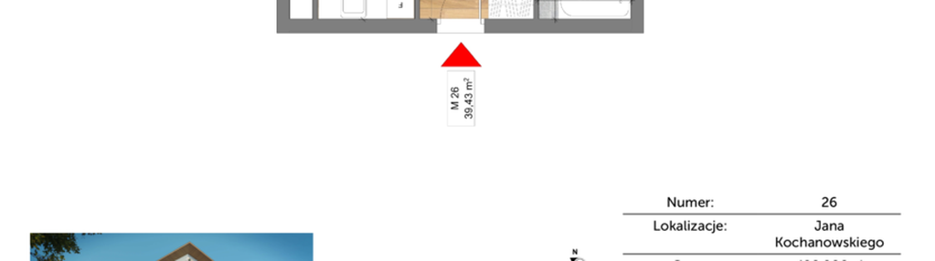 Mieszkanie w inwestycji: Przy Kochanowskiego