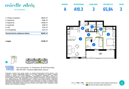 Mieszkanie w inwestycji: Osiedle Zdrój