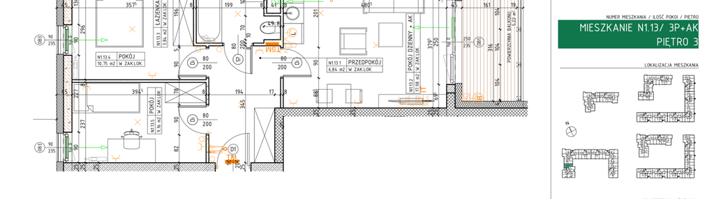 Mieszkanie w inwestycji: Osiedle Narcyzowe etap 2