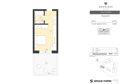 Mieszkanie w inwestycji: Woodland Resort&Spa