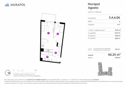 Mieszkanie w inwestycji: Murapol Agosto