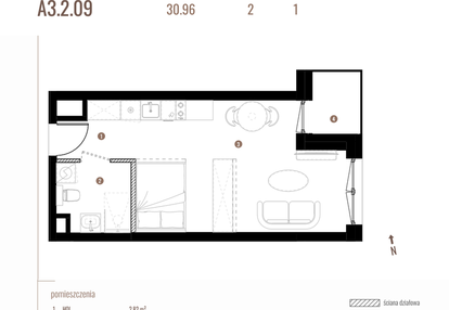 Mieszkanie w inwestycji: Belg Apartamenty etap II