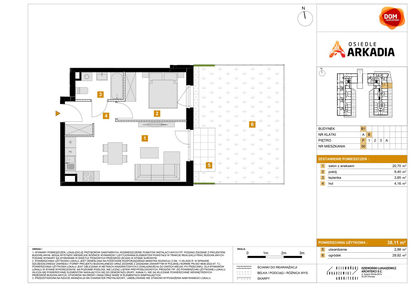 Mieszkanie w inwestycji: Osiedle Arkadia etap 2