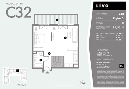 Mieszkanie w inwestycji: Livo