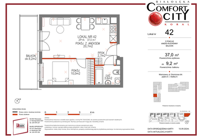 Mieszkanie w inwestycji: Comfort City Koral