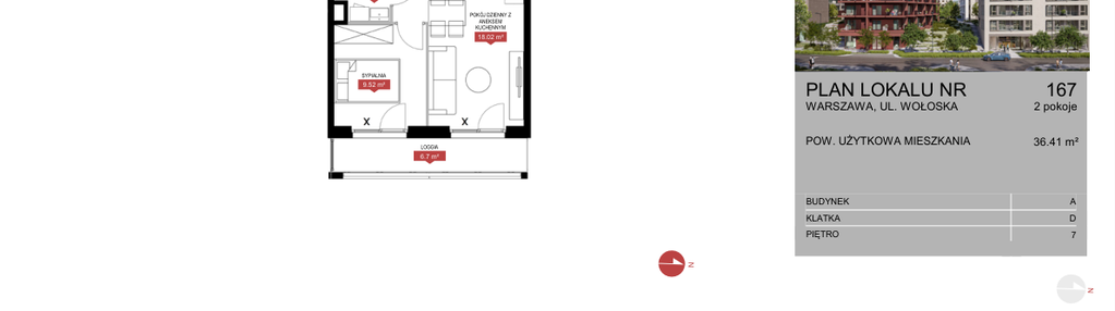 Mieszkanie w inwestycji: Modern Mokotów etap 1 budynek A, B1 i B2