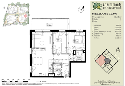 Mieszkanie w inwestycji: Apartamenty przy Parku Szczytnickim