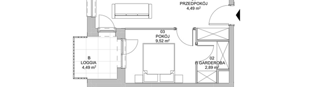 Mieszkanie w inwestycji: Francuska Park VIIIA