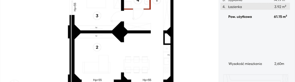 Mieszkanie w inwestycji: Elewator - Mieszkania i Lofty