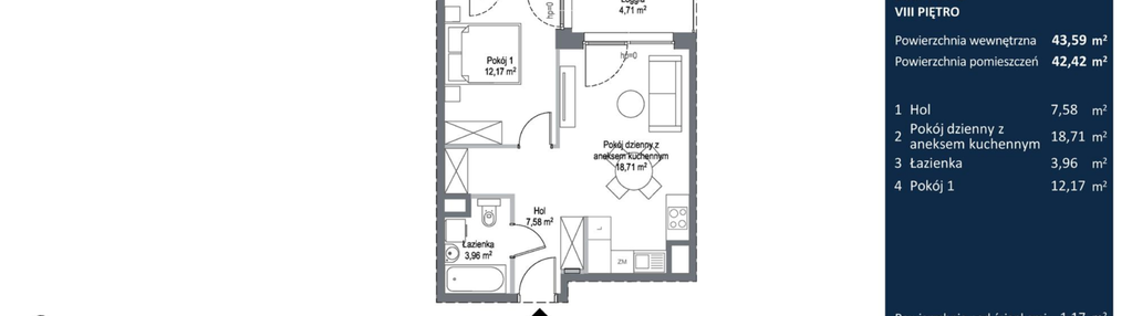 Mieszkanie w inwestycji: Bulvar Apartments - etap II