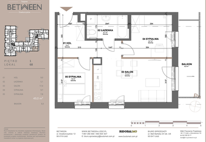 Mieszkanie w inwestycji: BETWEEN