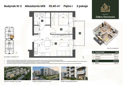 Mieszkanie w inwestycji: Osiedle Zielona Chorzowska