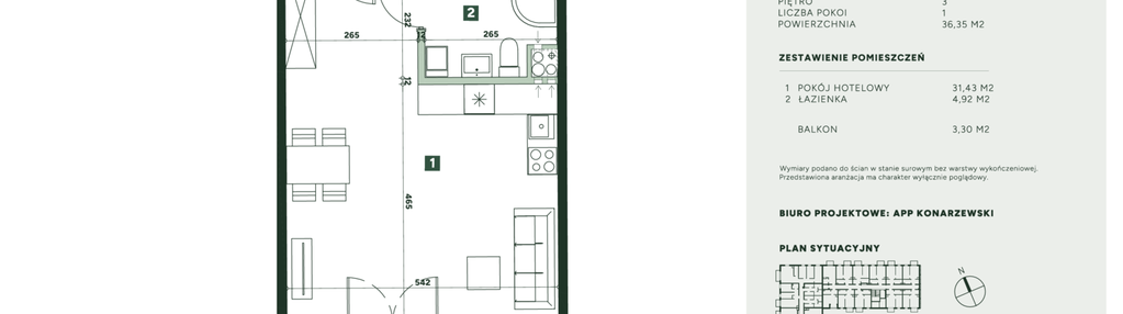 Mieszkanie w inwestycji: IVY HOUSE - Apartamenty inwestycyjne