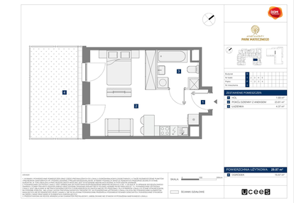 Mieszkanie w inwestycji: Apartamenty Park Matecznego Etap 2.2