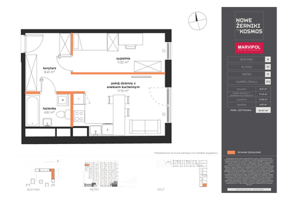 Mieszkanie w inwestycji: Nowe Żerniki to KOSMOS