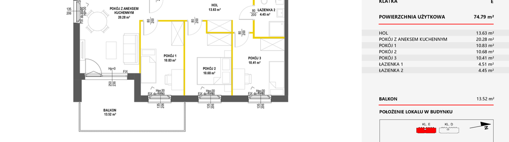 Mieszkanie w inwestycji: Miasteczko Nova Fala 2