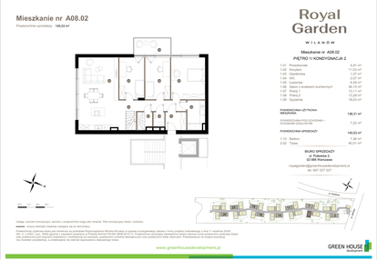 Mieszkanie w inwestycji: Royal Garden Wilanów Apartamenty