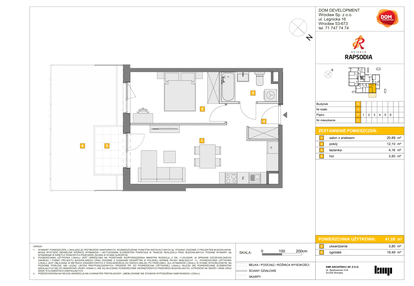 Mieszkanie w inwestycji: Osiedle Rapsodia etap 2